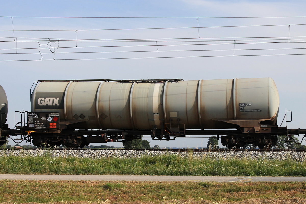 7848 954 (Zans) von  GATX  am 1. Juli 2019 bei �bersee.