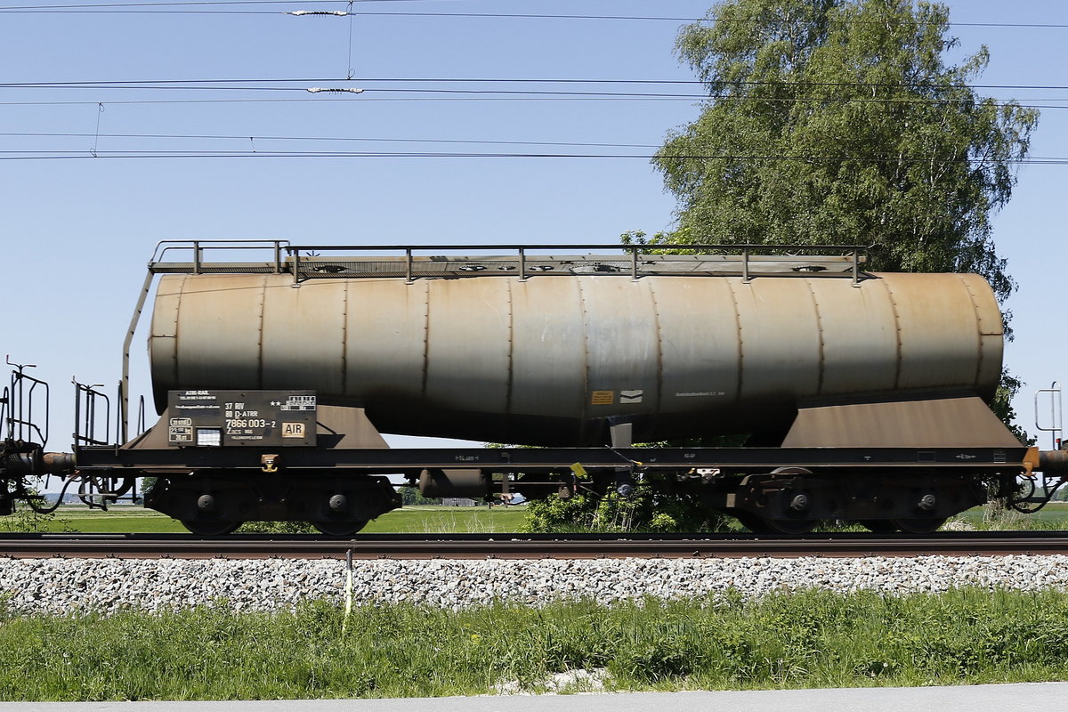 7866 003 (Zaes) von  ATIR-RAIL  am 6. Mai 2018 bei �bersee.