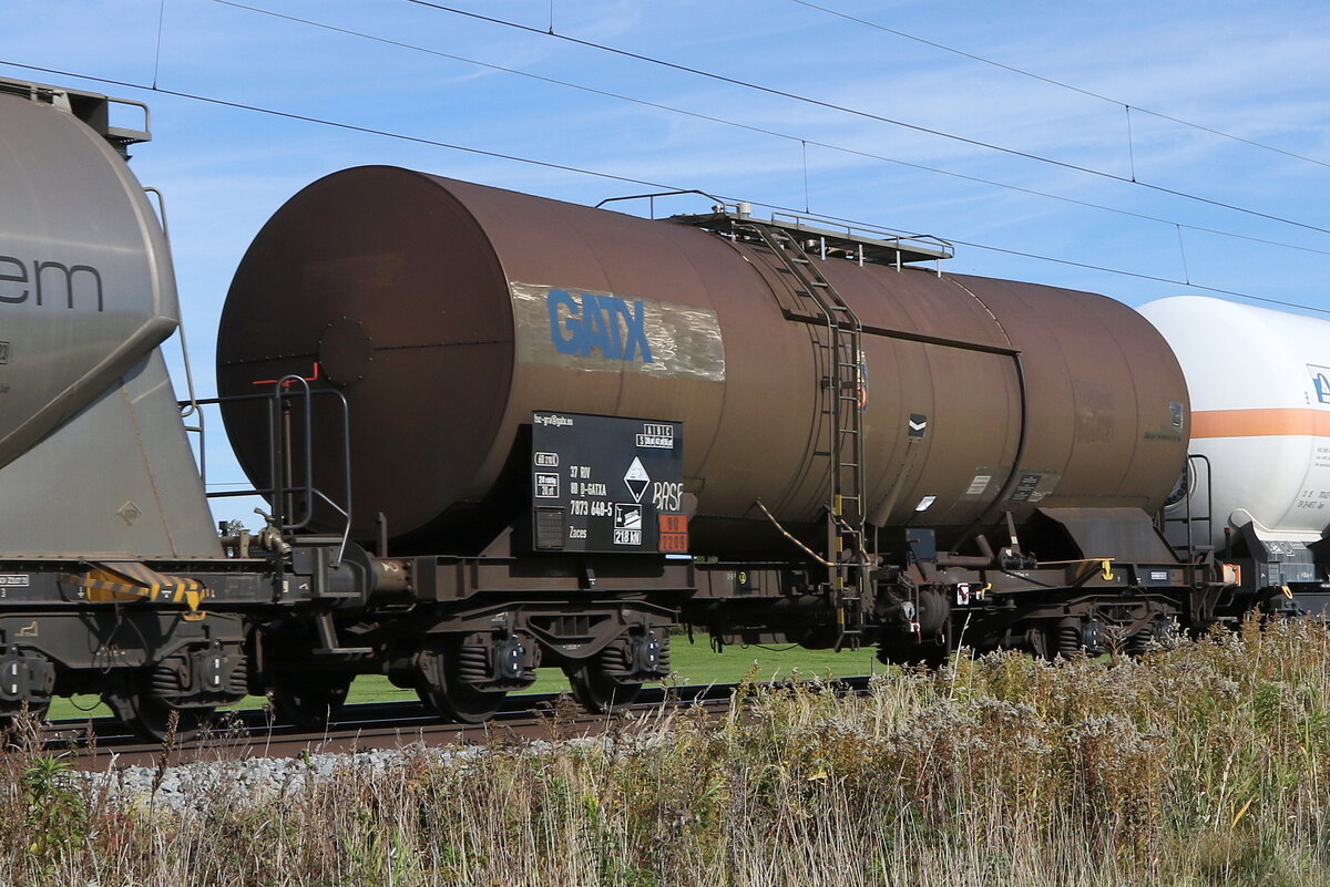 7873 648 (Zaces) von  GATX  am 20. Oktober 2021 bei �bersee.