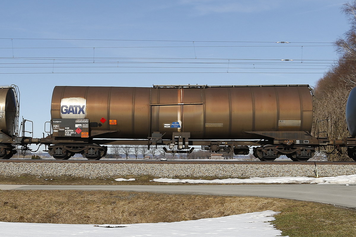 7931 309 (Zacens) von  VTG  am 16. Februar 2019 bei �bersee.