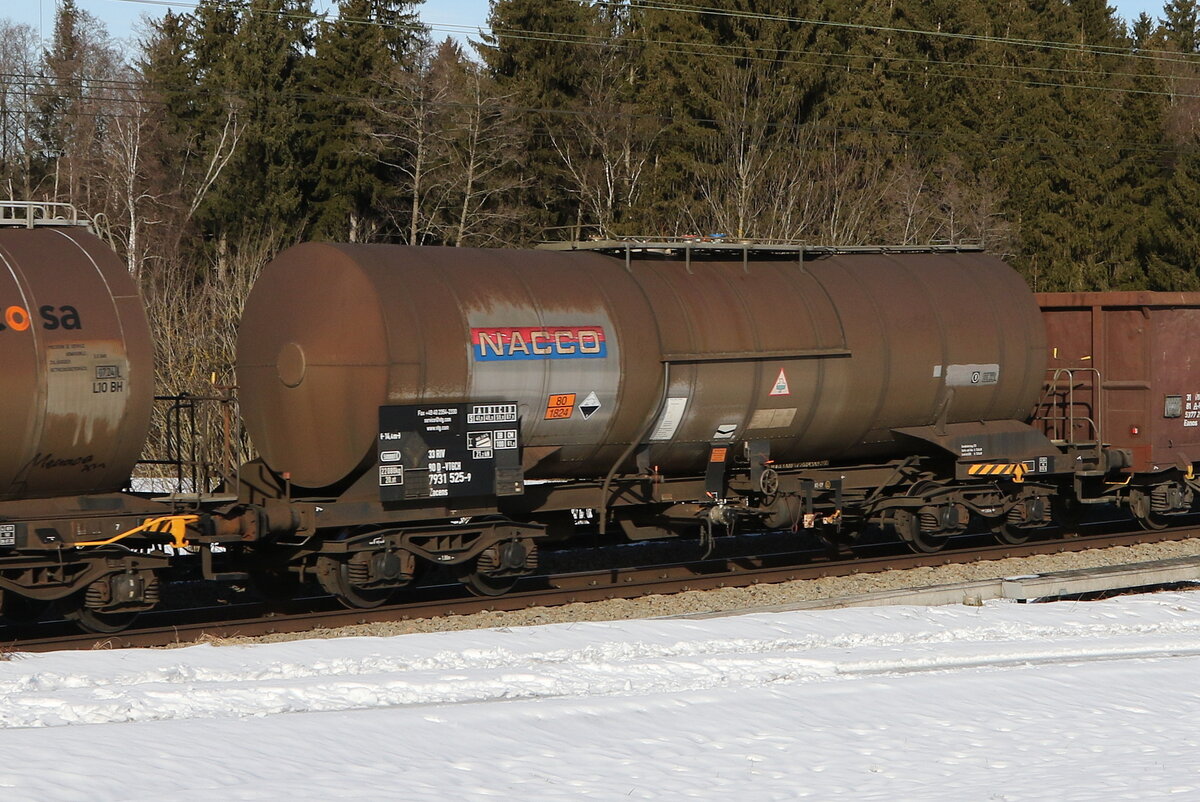 7931 525 (Zacens) von  NACCO  am 27. Januar 2022 bei Grabenst�tt.