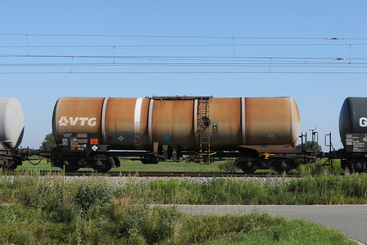 7966 159 (Zas) von  VTG  am 30. Juli 2020 bei �bersee am Chiemsee.