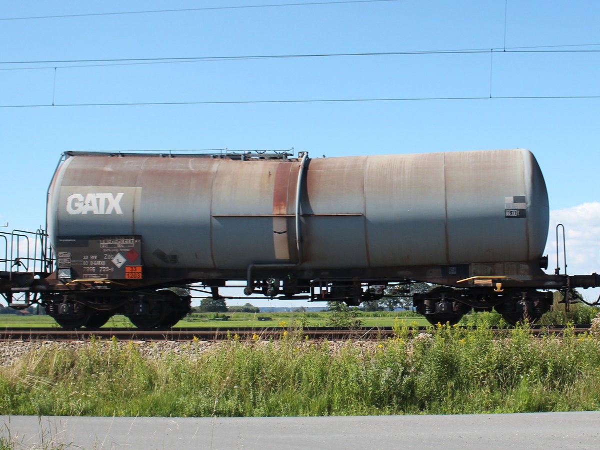 7966 799-8 (Zas) von  GATX  am 7. August 2016 bei �bersee.