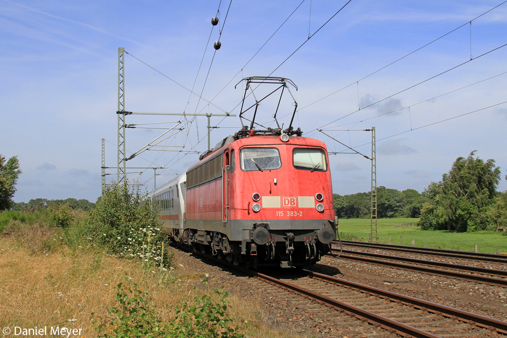 Die 115 383-2 in Wrist am 19.07.2013