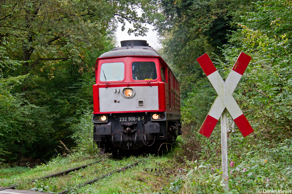 Die 232 906-8 in W�lfrath Rodenhaus am 08.10.2013