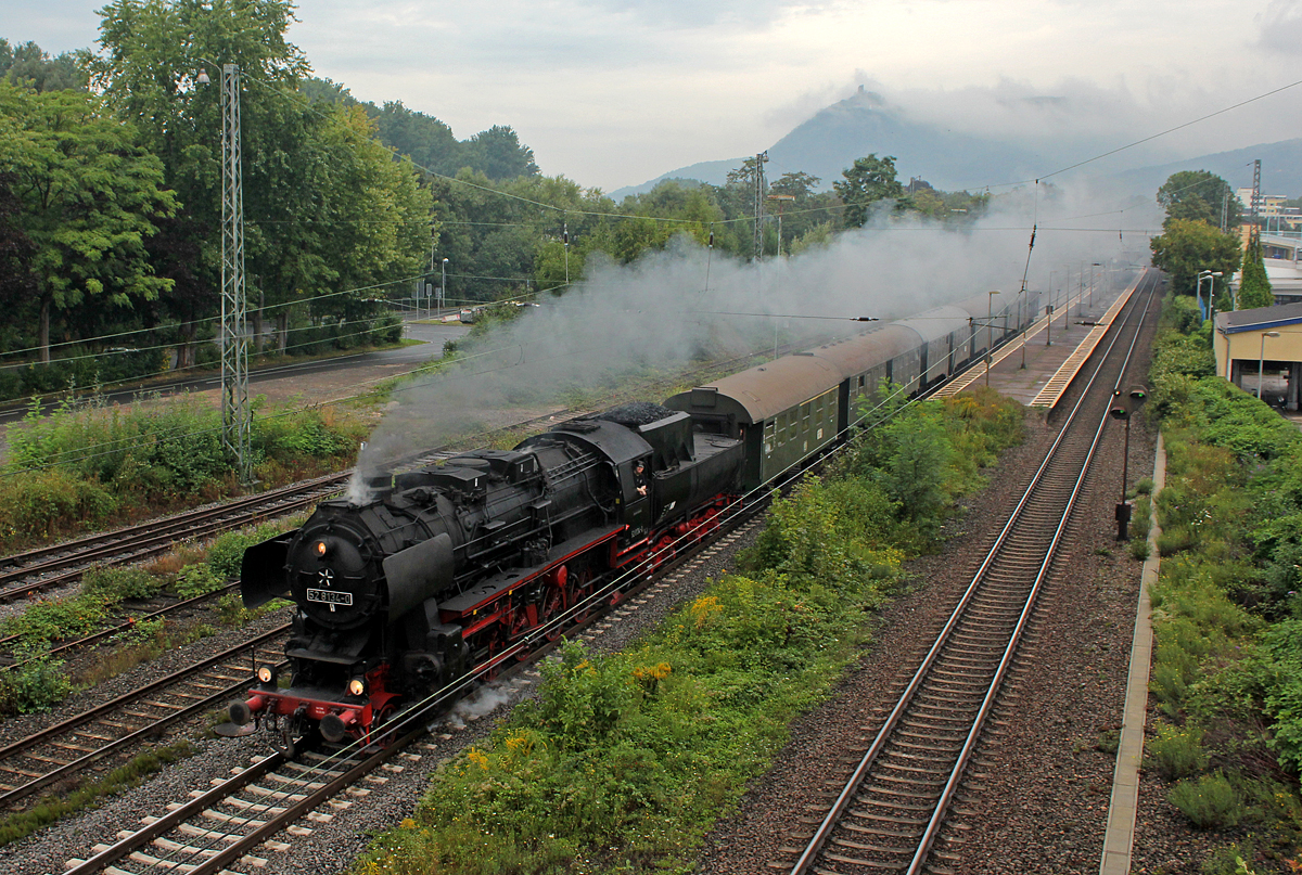 Die Betzdorfer 52 8134-0 in Bad Honnef am 07.09.2013