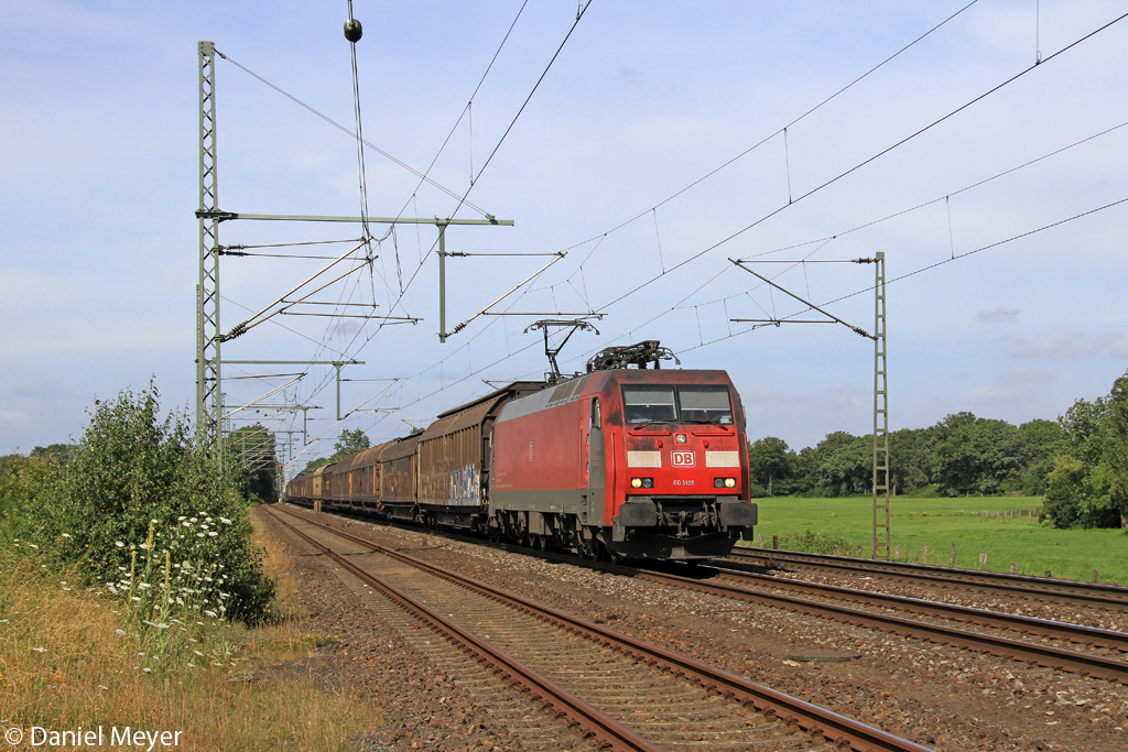 Die EG 3105 in Wrist am 19.07.2013