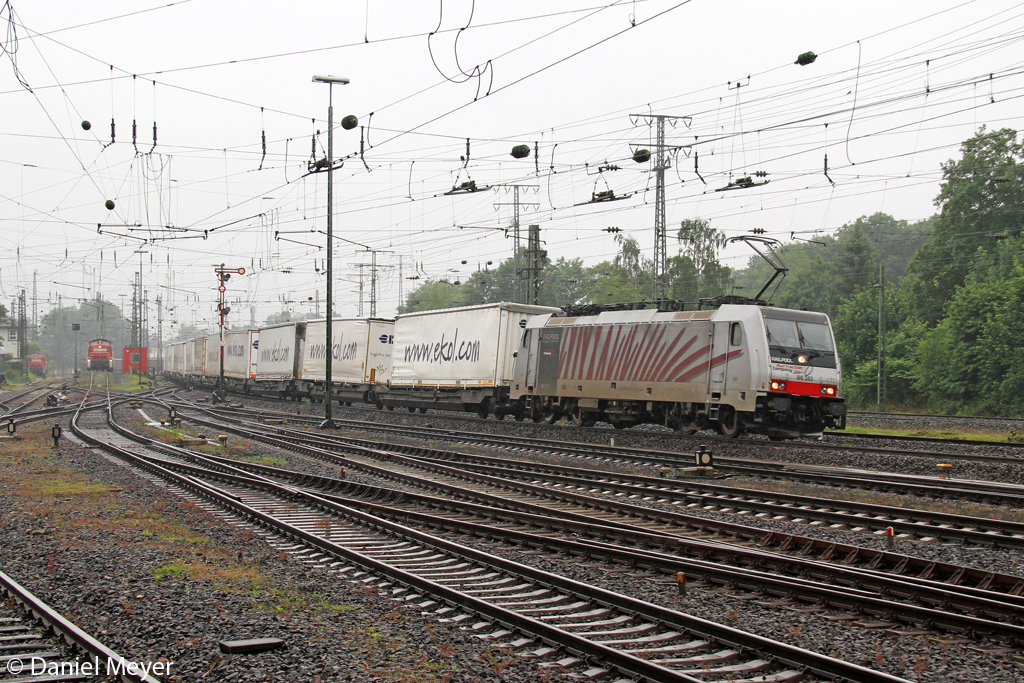 Die Lokomotion 186 283 in Koblenz l�tzel am 10.06.2013