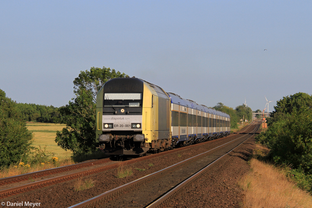 Die NOB ER20-001 bei Klanxb�ll am 23.07.2013