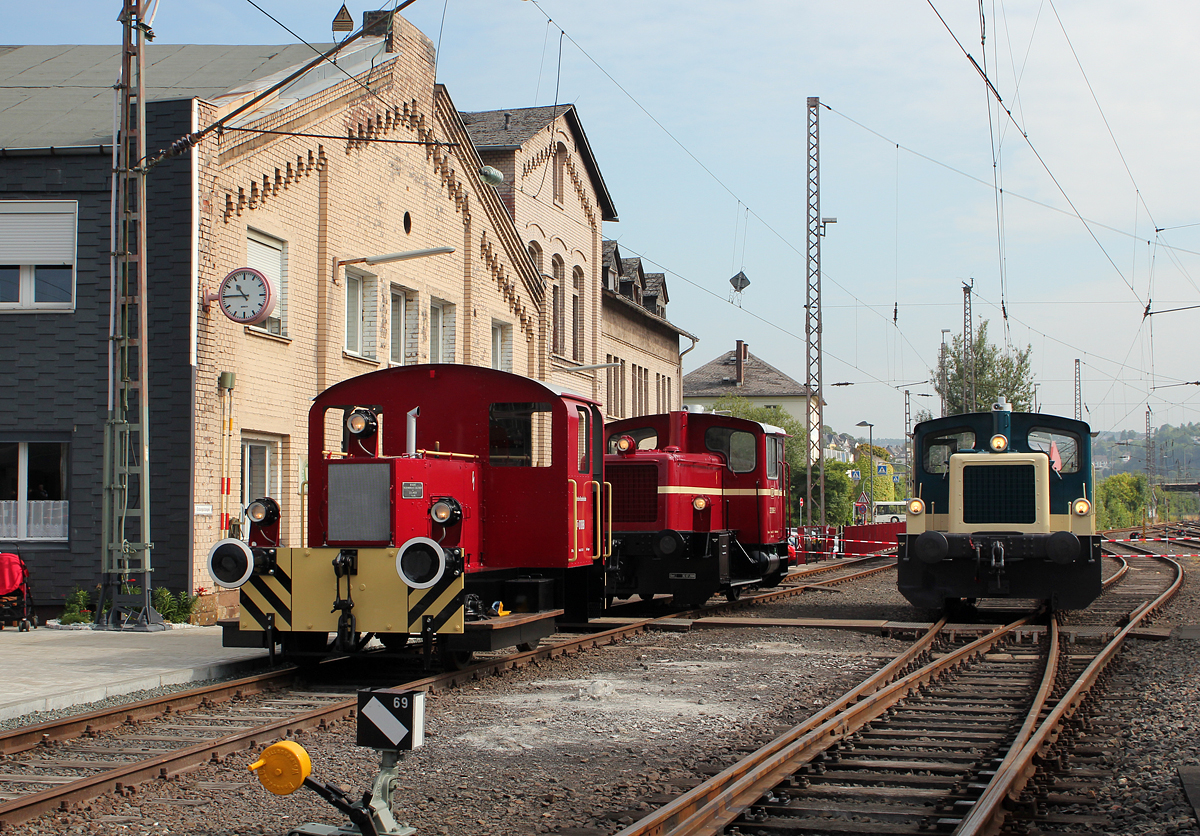 Ein K�f Trio beim Lokschuppenfest in Siegen am 17.08.2013