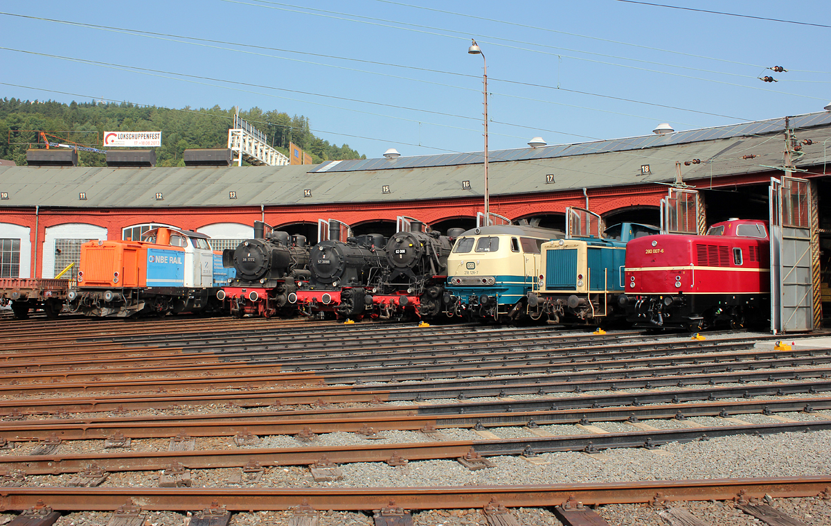Impression beim Lokschuppenfest in Siegen am 17.08.2013
