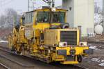 Jaaaa eine Baumaschiene ???? in Wuppertal Vohwinkel am 12,03,10 