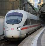Ja dieser ICE 411T f�hrt aus dem Frankfurter Hbf aus.