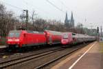 DB Regio trifft Thalys in K�ln Messe/Deutz am 23.03.2013