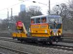 DIE LEI Gleisbaufzg in K�ln West am 21.01.2010