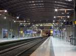 Impression aus dem Bahnhof  K�ln/Bonn-Flughafen  am 02.11.2010