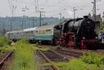 52 4867 der HEF beim Halt in Koblenz L�tzel am 02.06.2012