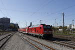 245 010 mit dem Regionalzug nach M�hldorf bei der Einfahrt in den Ostbahnhof M�nchen am 14.