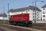 Die V75 / 107 018-4 bei der Lokparade vom DB Museum Koblenz L�tzel am 21,05,11