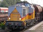 202 970-5 der DIE LEI auf Gleis 2 in K�ln West, rtg K�ln Hbf.