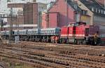 EfW´s 203 006-2 mit Sch�ttgutzug am K�lner Hbf am 22.04.2011