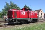 Die SLB V84 in Freilassing am 01,08,10