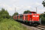 212 034 mit einem Schrottlokzug am 27.07.2010 in Hannover Limemr.