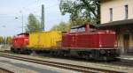 212 093-9 + 212 094-7, aufgenommen am 12.10.12, in A�ling.