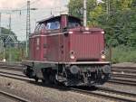 212 052-5 der EfW Lz in K�ln West am 06.08.2010