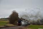 P8 2455  Posen  und V100 2335 als DPE 32804 (T�bingen - Sch�mberg) am 05.01.2013 bei Erzingen.