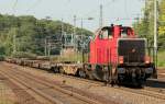262 005-2 leeren HUPAC Wagen in K�ln West am 05.07.2011