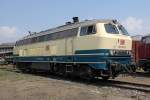 Die 217 014-0 im DB Museum Koblenz L�tzel am 21,05,11