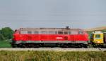 218 261-6, aufgenommen am 06.05.11, kurz vor Burgau.