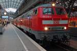 218 208-7 am RB24 aus Euskirchen in K�ln Hbf am 26.07.2011