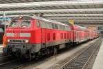 218 445-5 in M�nchen Hbf.