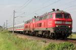 218 362-2 mit 218 xxx-x in Borsfleth am 03.08.2011