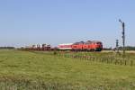 Die 218 385-3 und 218 344-0 in Lehnshallig am 15,08,12