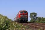 Die 218 397-8 und 218 xxx-x in Klanxb�ll am 15,08,12