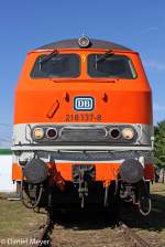 Die 218 137-8 im DB Museum Koblenz L�tzel am 01,10,12