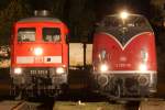 Die 233 525-5 und V200 116 beim BW Fest Osnabr�ck am 18,09,10