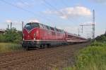 Die V200 116 in Porz Wahn am 15,07,11