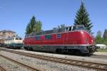 Die V200 007 und 217 014-0 im BW N�rnberg Gostenhof am 21,08,10