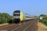 Die NOB ER20-015 nach Westerland bei Klanxb�ll am 20.07.2013