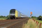 Die NOB ER20-012 nach Westerland bei Klanxb�ll am 20.07.2013