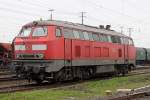 Die 225 099-1 in Koblenz L�tzel am 18,03,11
