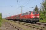 Die 225 029-8 in Ratingen Lintorf am 19,04,11