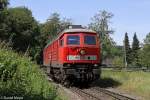 Die 232 093-5 Lz in Flandersbach am 19.07.2014