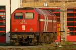 DE13 (ein Unikat) wartet auf neue Aufgaben im BW der HGK in Br�hl Vochem, aufgenommen von der Kurf�rstenstr.