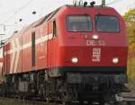 DE13 der HGK bei der einfahrt in den Gbf K�ln Gremberg im Okt.09