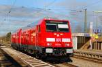 Lokzug 245 006-2 + 245 002, aufgenommen am 07.01.14, bei der Durchfahrt durch Gablingen.